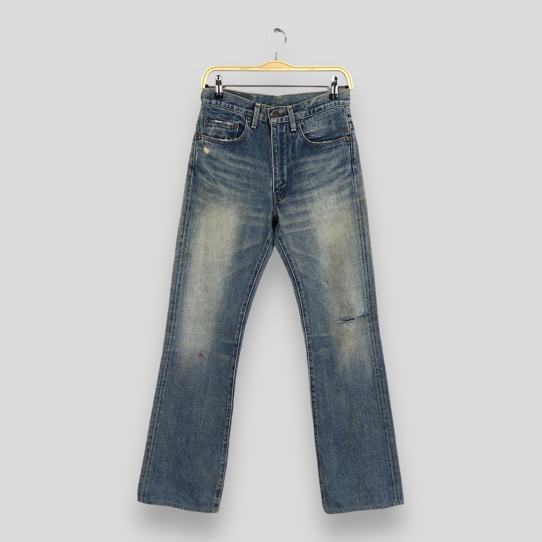 Size 27x28.5 Vintage Levi's 517 Faded Stonewash Flare Bootcut