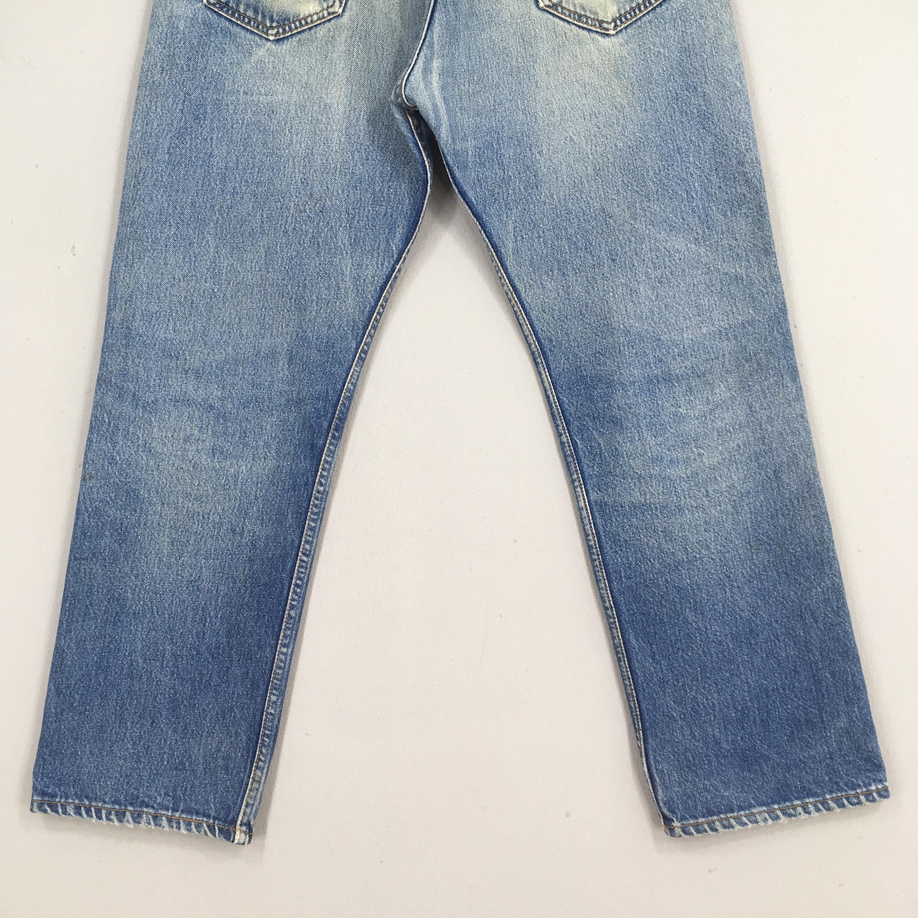 Size 33x27 Vintage 90s Levi's 501 Straight Cut Blue Denim Levi's