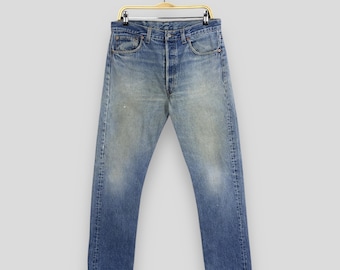 Levis 901 Vintage W32 L30 Jeans 901s Y2ks Levi's Denim Straight
