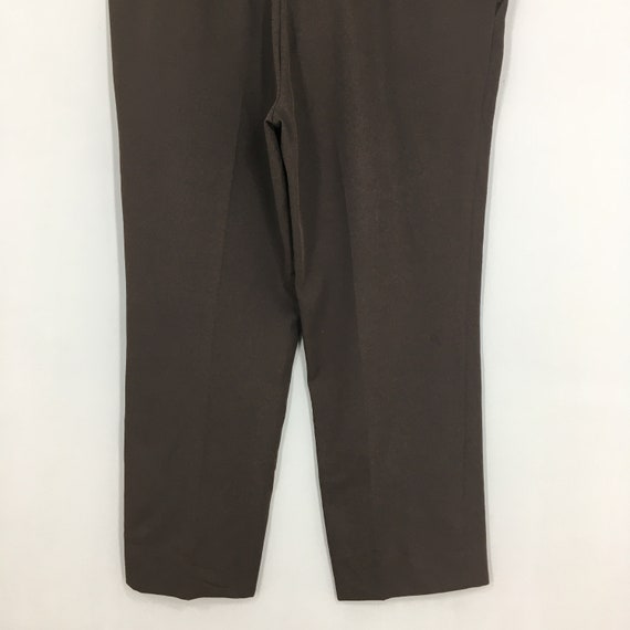 Size 46x31 Levi's Action Slacks Sta-Prest Polyest… - image 10