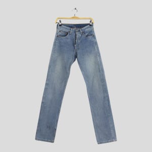 Size 25x33.5 Vintage 90s Levi&#39;s 501 Blue Faded Jeans Levi&#39;s Women Mom Levi&#39;s 501 Straight Leg Jeans Levi&#39;s 501 Button Fly Denim W25