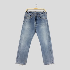 Size 29x29.5 Vintage Levi's 702XX LVC Redline Selvedge Jeans