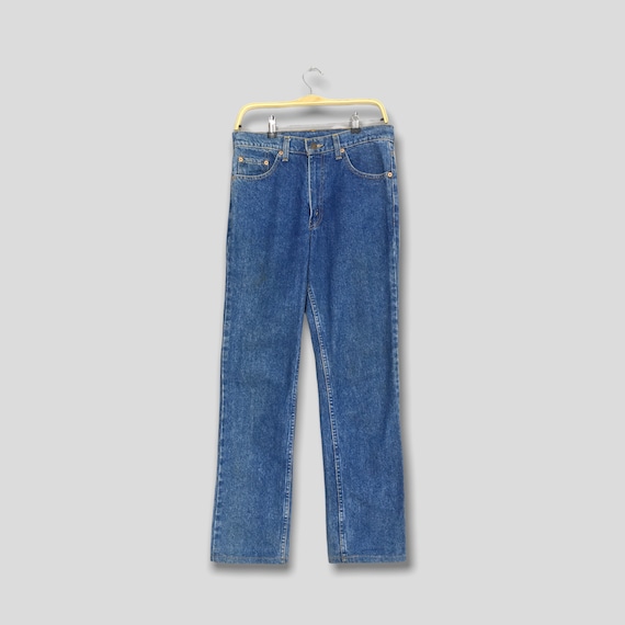 Size 30x28 Vintage 90s Levi s 606 Indigo Blue Jeans Levis Slim Fit