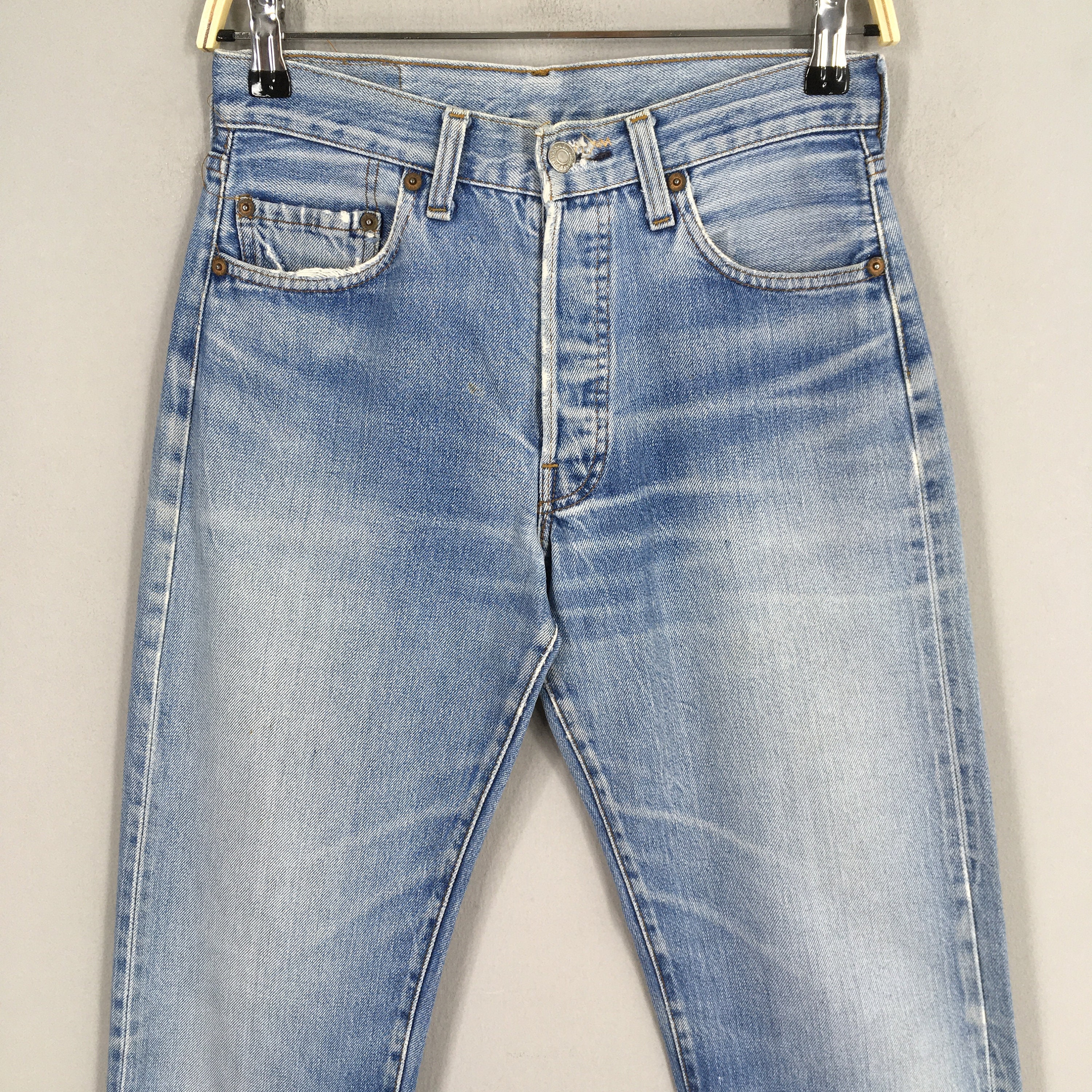 Size 27x27 Vintage 70s Levi's 501 Selvedge Stonewash Jeans Size 27x27 Vintage 70s Levi's 501 Selvedge Stonewash Jeans