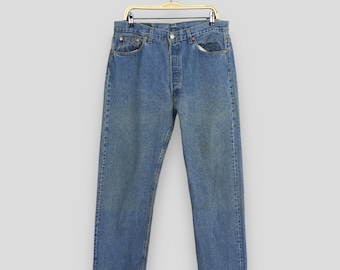 Vintage LEVI'S®︎ CLIP Sterling Vintage Levi's 21508 0914 Men's Straight Leg 34 x 30 Blue