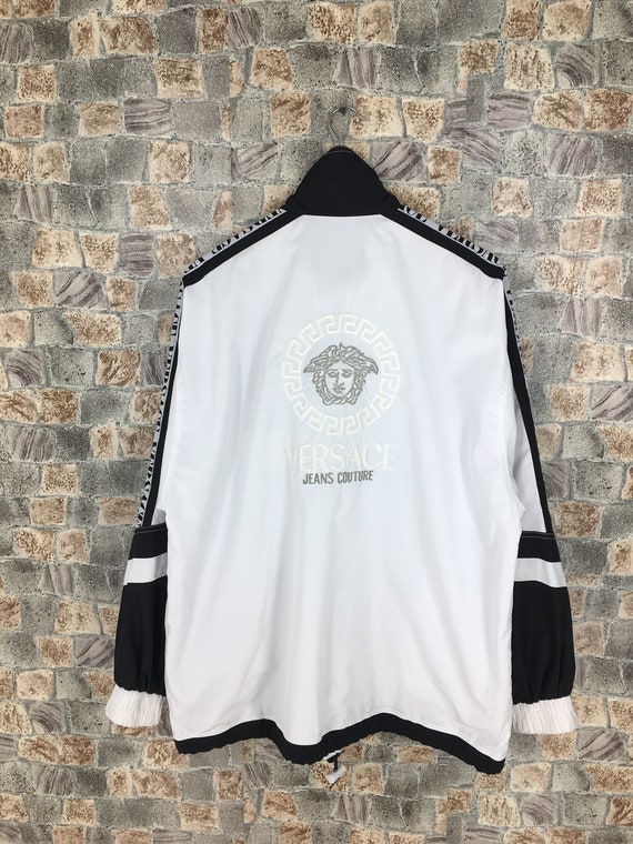 Vintage Versace Jeans Couture Jacket White Large 9