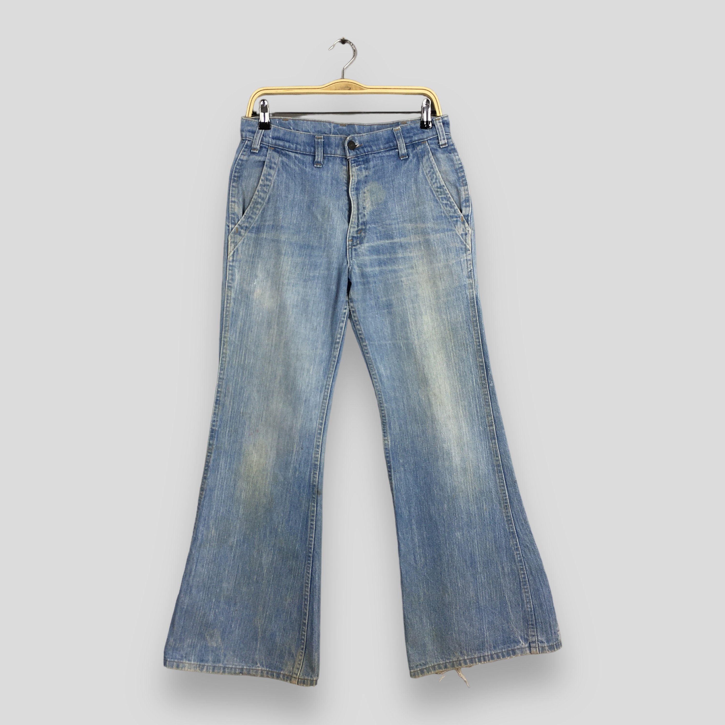 Size 30x30 Vintage 80s Levi's 666 Zipper Jeans Wide Leg Denim 80s