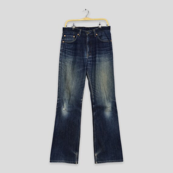 Size 32x33 Vintage Levi's 517 Bootcut Flare Jeans Faded Denim 80s