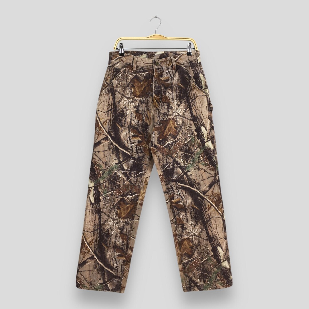 パンツ Carhartt real tree wide pants Archive Vintage Realtree Treebark Camo Carhartt Pants – Camoretro