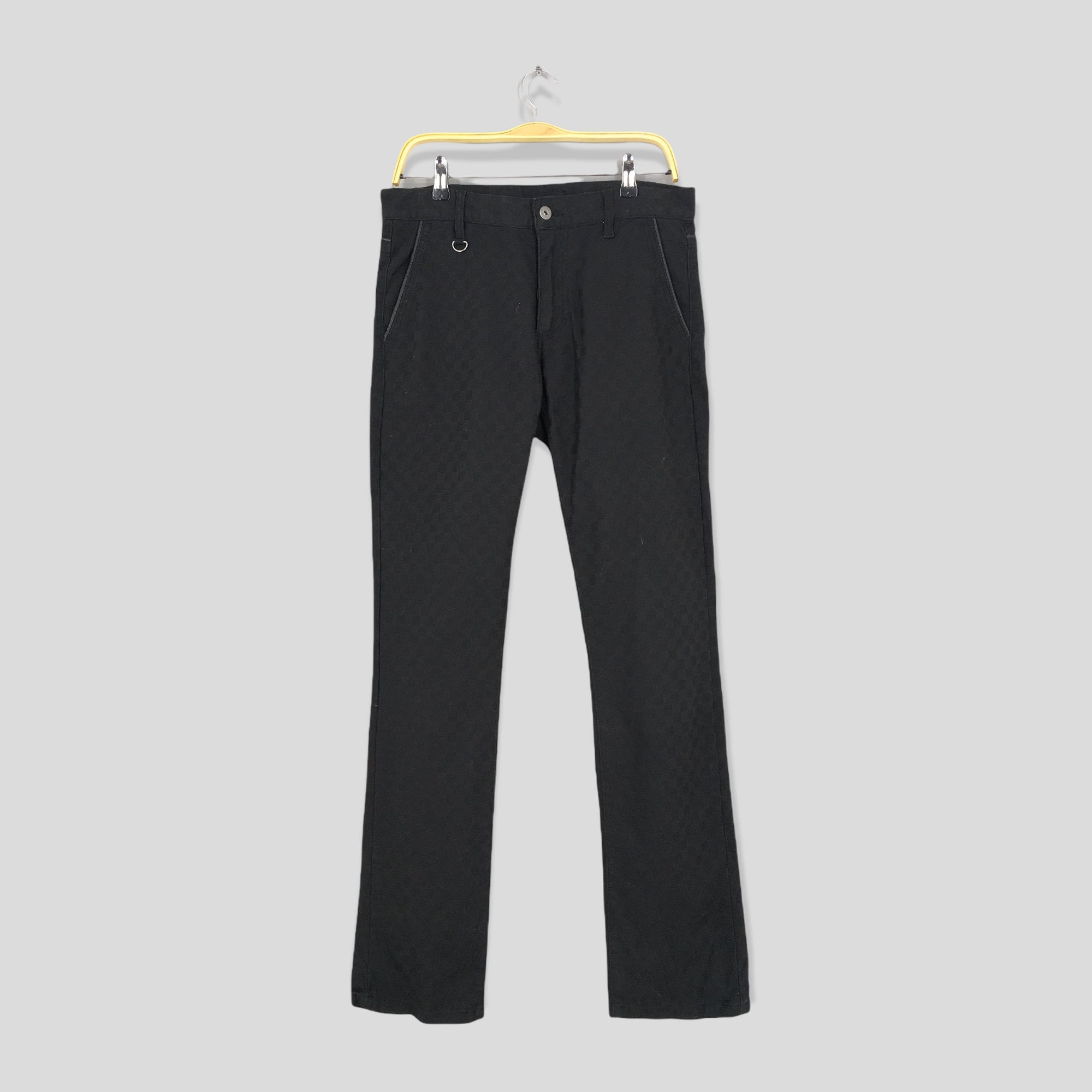 Checkered Casual Pants - Etsy 