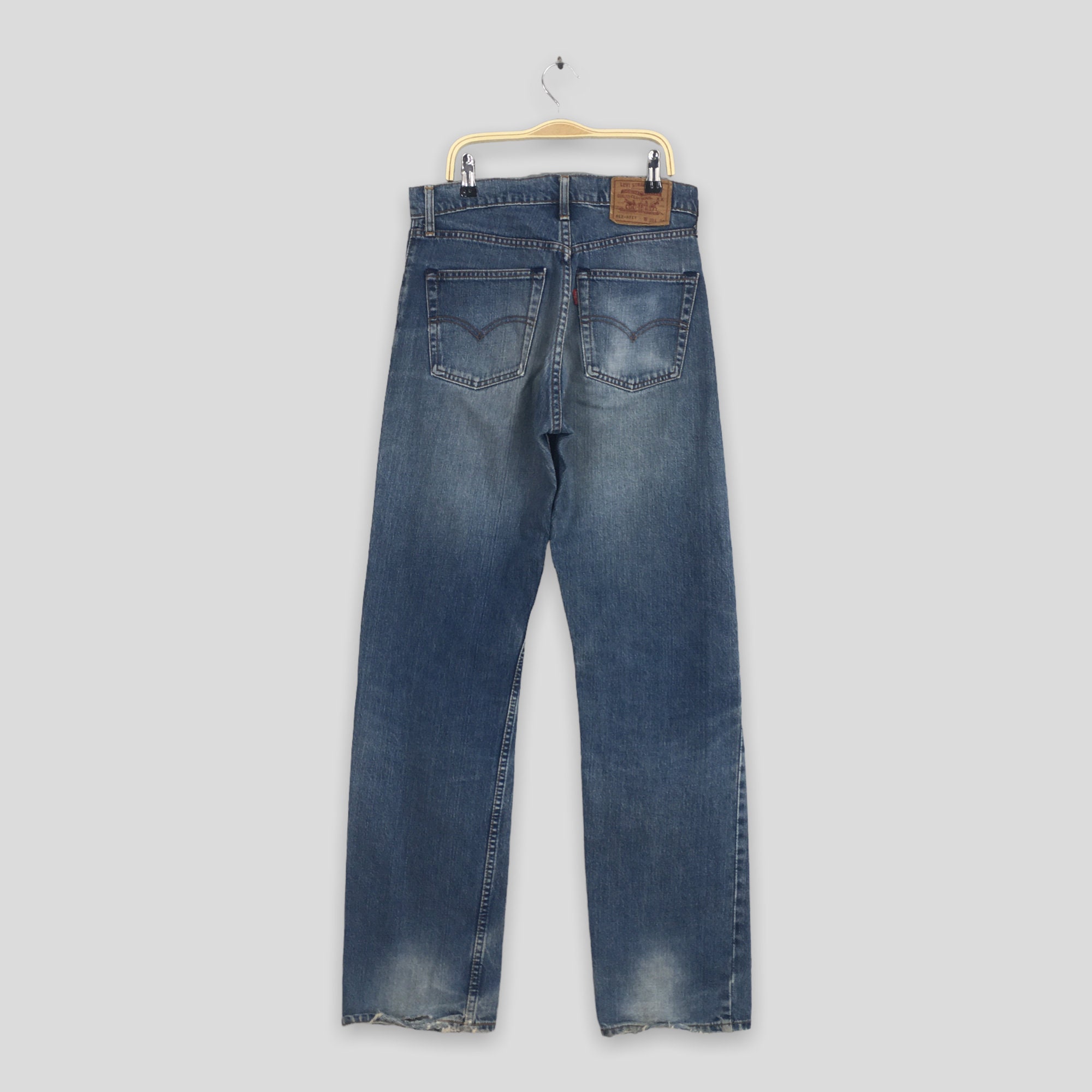 Size 30x33 Vintage 90s Levi's 512 Stonewash Blue Jeans Levi's