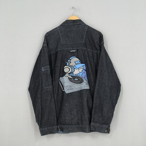 black denim jacket 2xl