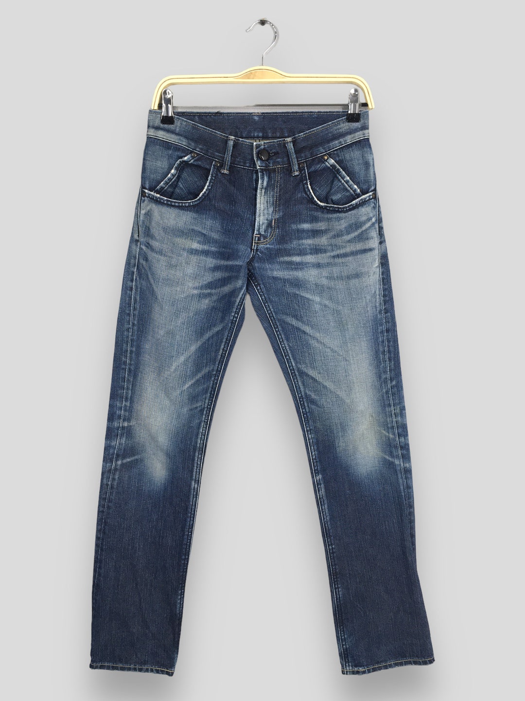 Size 27x30 Vintage Lee Riders Blue Jeans Lee Rider Regular Fit