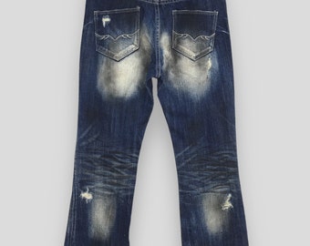 Size 31x32 Vintage Gostar De Fuga Japan Faded Flared Bootcut Jeans