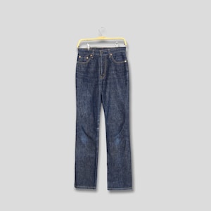 Size 28x31 Vintage Levi&#39;s 506 Indigo Blue Jeans Slim Fit Jeans 1990s Levi&#39;s Blue Denim Levi&#39;s 505 Distressed Jeans Levi&#39;s Mom Jeans W28