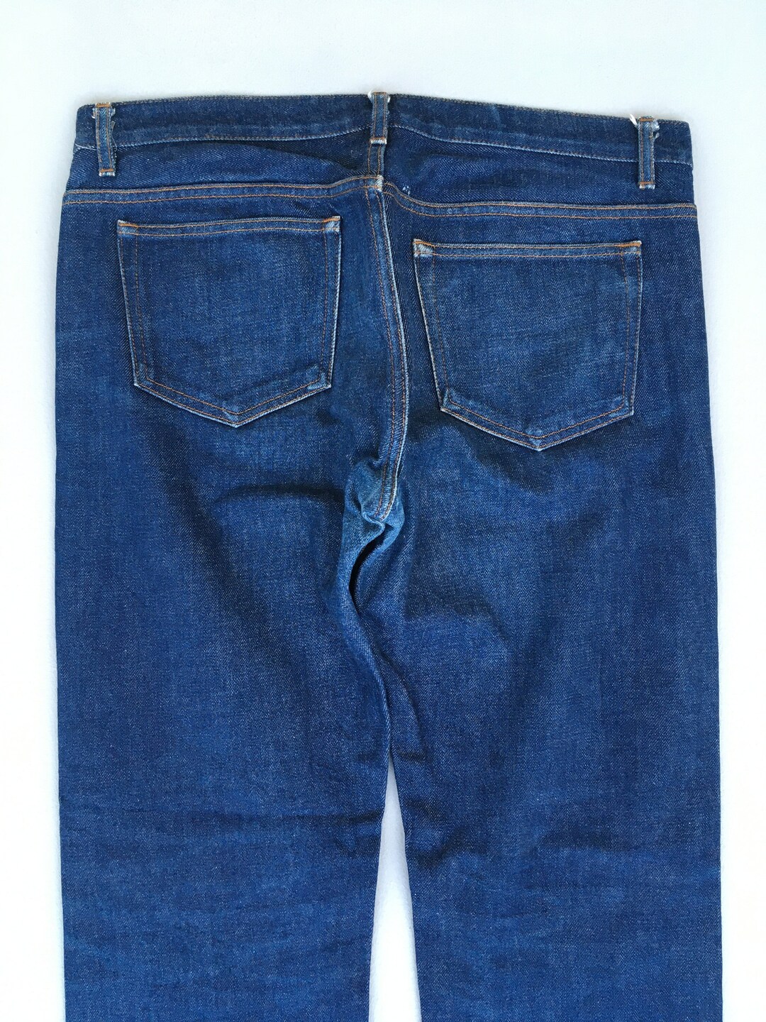 A.P.C ヴィンテージ Size 32x29 Vintage APC France Indigo Blue Selvedge Jeans
