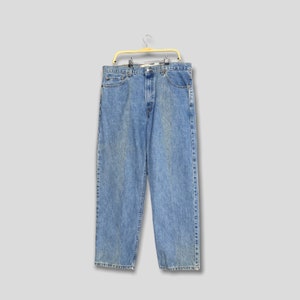 Size 38x31 Vintage Levi&#39;s 550 Relaxed Fit Jeans Faded Dirty Denim 90s Levi&#39;s Stone Washed Jeans Levi&#39;s High Rise Denim Tapered Leg Jeans W38