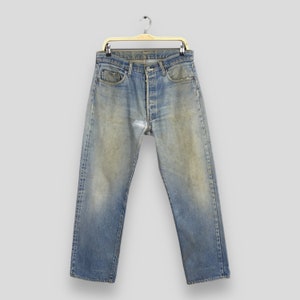 Size 31x29 Vintage 70s Levi&#39;s 501 Selvedge Stonewash Jeans 80s Levi&#39;s Faded Dirty Denim Levi&#39;s Distressed Jeans Levi&#39;s Redline Jeans W31