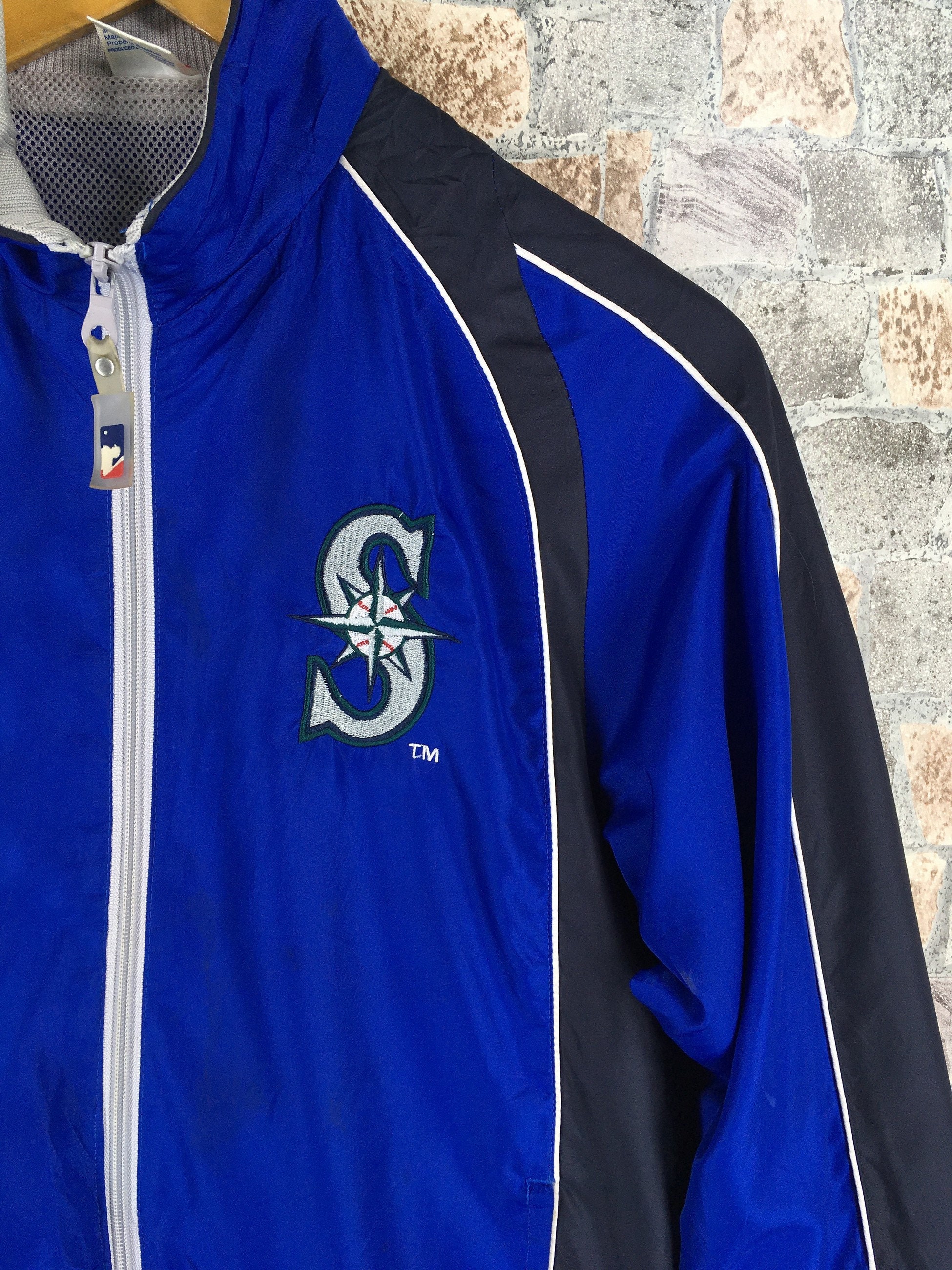 Seattle Mariners Jacket Small Vintage Baseball Team Mlb Major Etsy UK