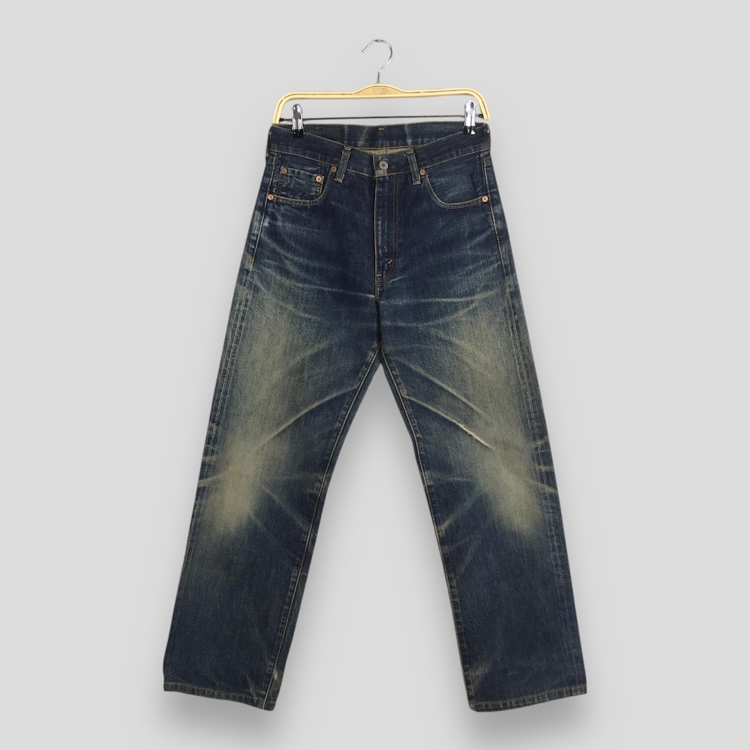 Size 29x28.5 Vintage 90's Levi's 502 Big E LVC Japan Jeans Stone