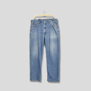 Size 39x33 Vintage Levi&#39;s 550 Relaxed Fit Jeans Stone Washed Denim 90s Levi&#39;s High Rise Jeans Levi&#39;s Light Washed Jeans Levi&#39;s 550 Jeans W39