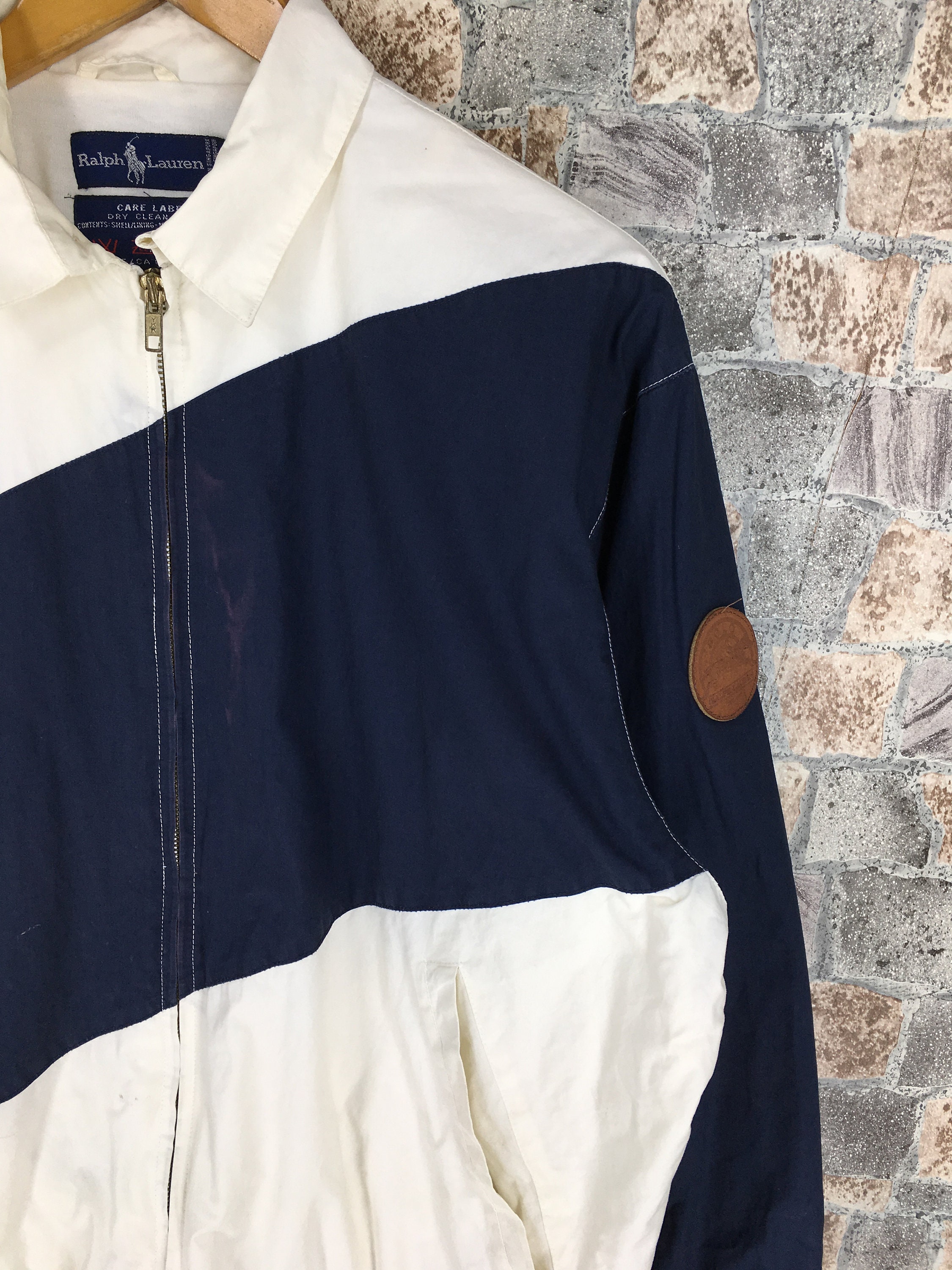 Polo Ralph Lauren Harrington Golf Bag Jacket Medium Vintage | Etsy