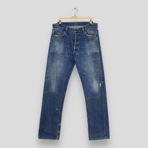 Vintage Levis 501 Jeans W34 - Etsy