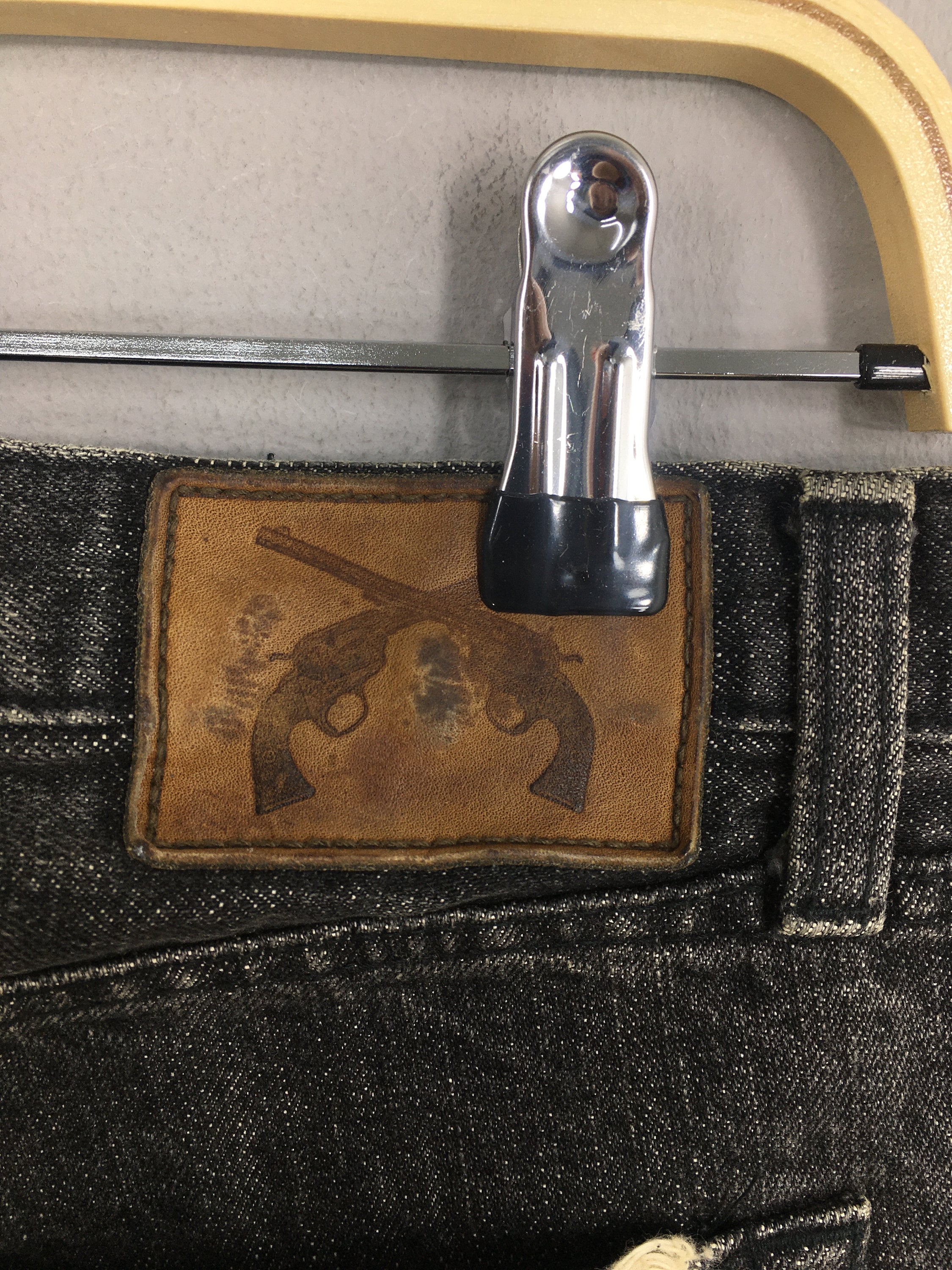 Size 28x32 Roar Japanese Denim Faded Distressed Jeans Roar