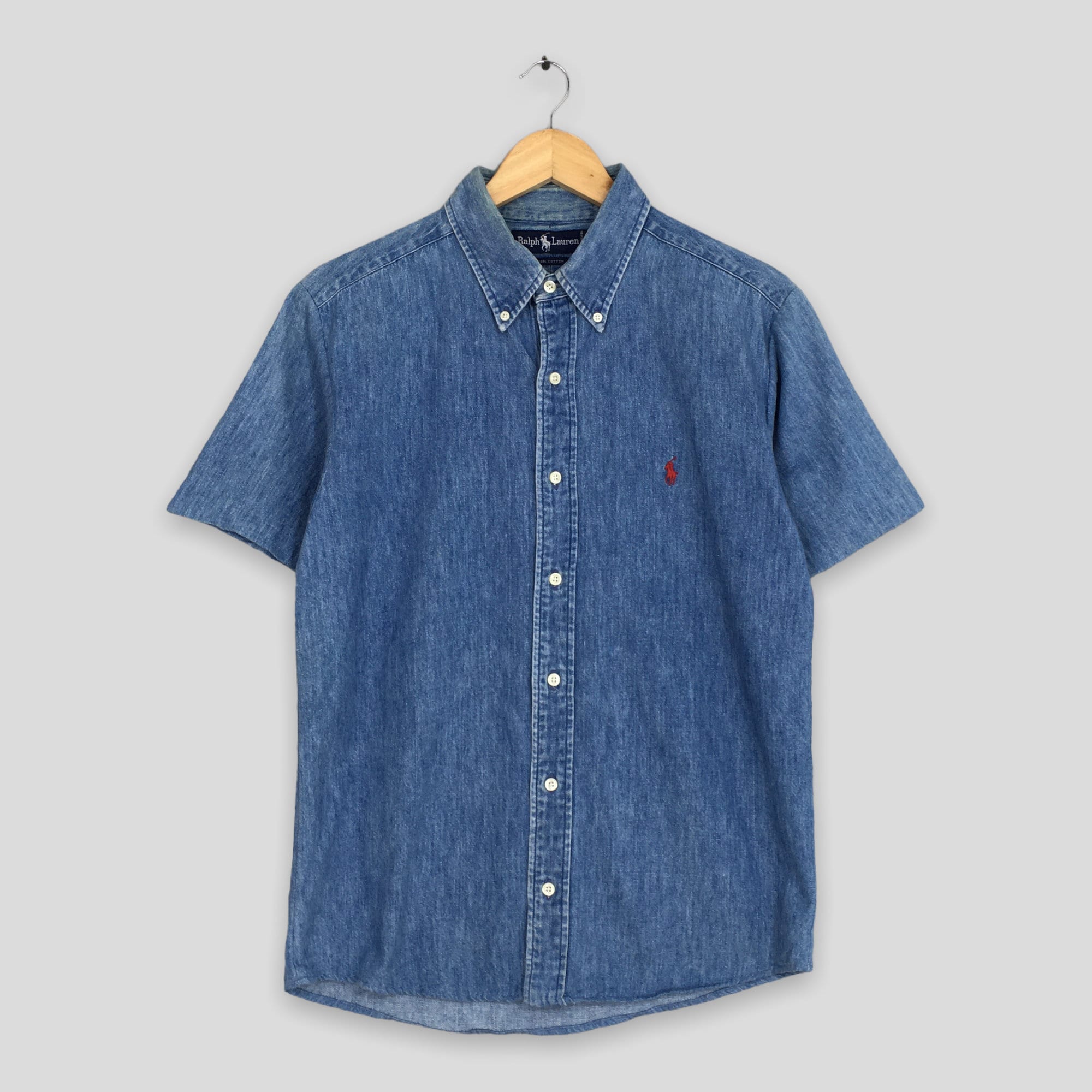 Vintage Polo Ralph Lauren Denim Shirt Small 1990s Polo Ralph Vintage Polo Ralph Lauren Denim Shirt Small 1990s Polo Ralph