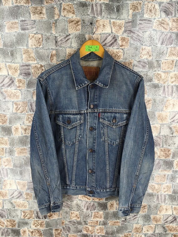 Vintage Edwin Trucker Denim Jeans 