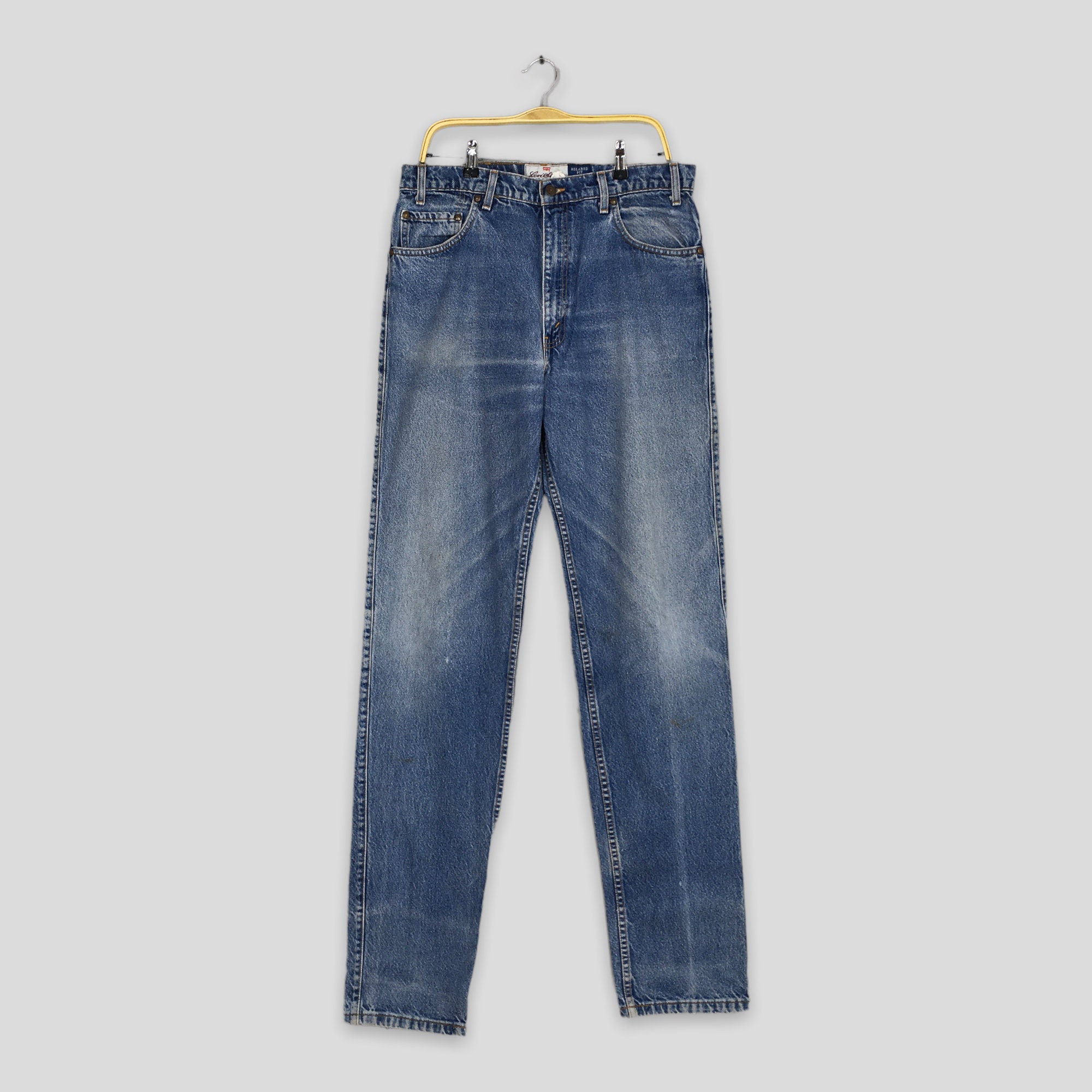levi's silvertab BAGGY W38 × L30 C Vintage 90's Levi's Silver Tab Maximum Baggy Jeans - W36 L30