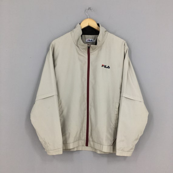 Vintage Fila Italia Windbreaker Brown 