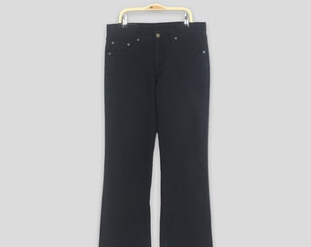 90s Levi's 517 black flare denim Y2Kswag Size 30x30 Vintage 90s