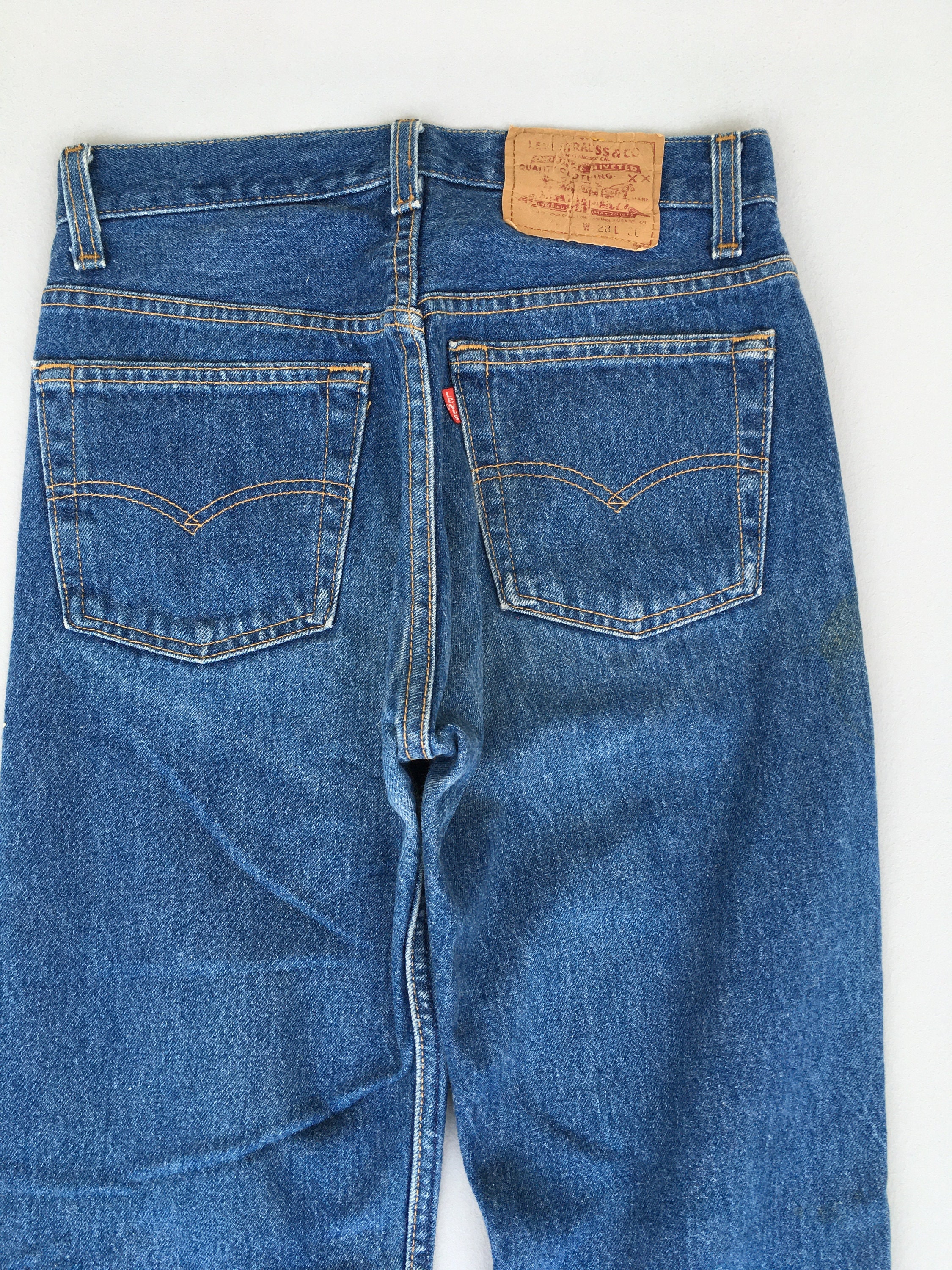 Size 26 Vintage Levis 501 Women's Jeans High Waisted 90s | Etsy