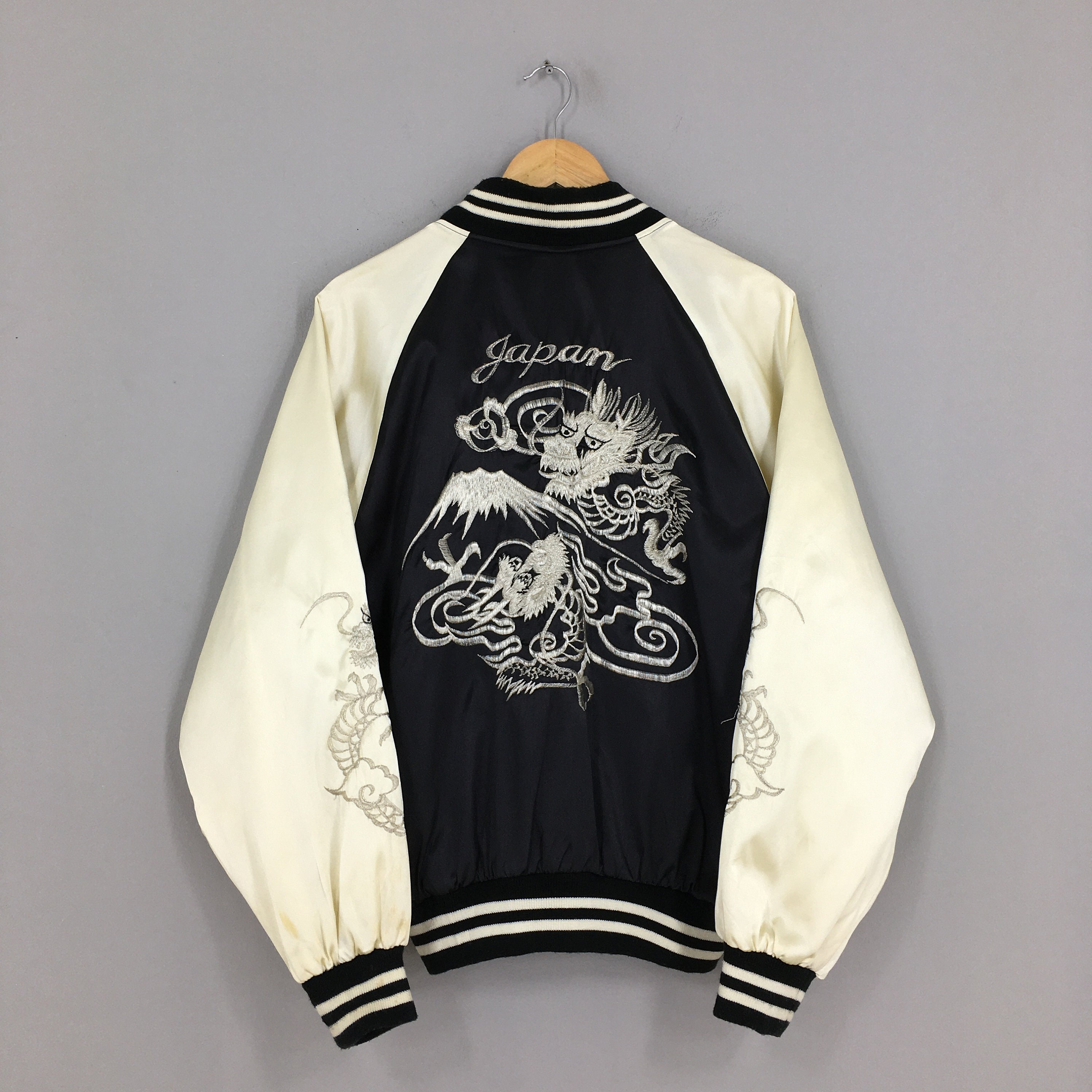 Honolulu Yokosuka Japan Jacket, Embroidered Vintage Bomber Jacket ...