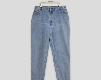 Rozmiar 32x31,5 Jeansy Levi's 550 Relaxed Fit Jeansy Levi's Tapered Leg Jeansy Levi's Faded Dirty z lat 90. XX wieku Jeansy Stonewash Jeansy Levi's 550 Mom Jeans W32