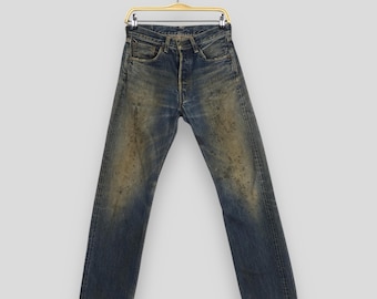 Vintage Levis 501 Selvedge Jeans, Big E Redline, Japan Made, 30x42