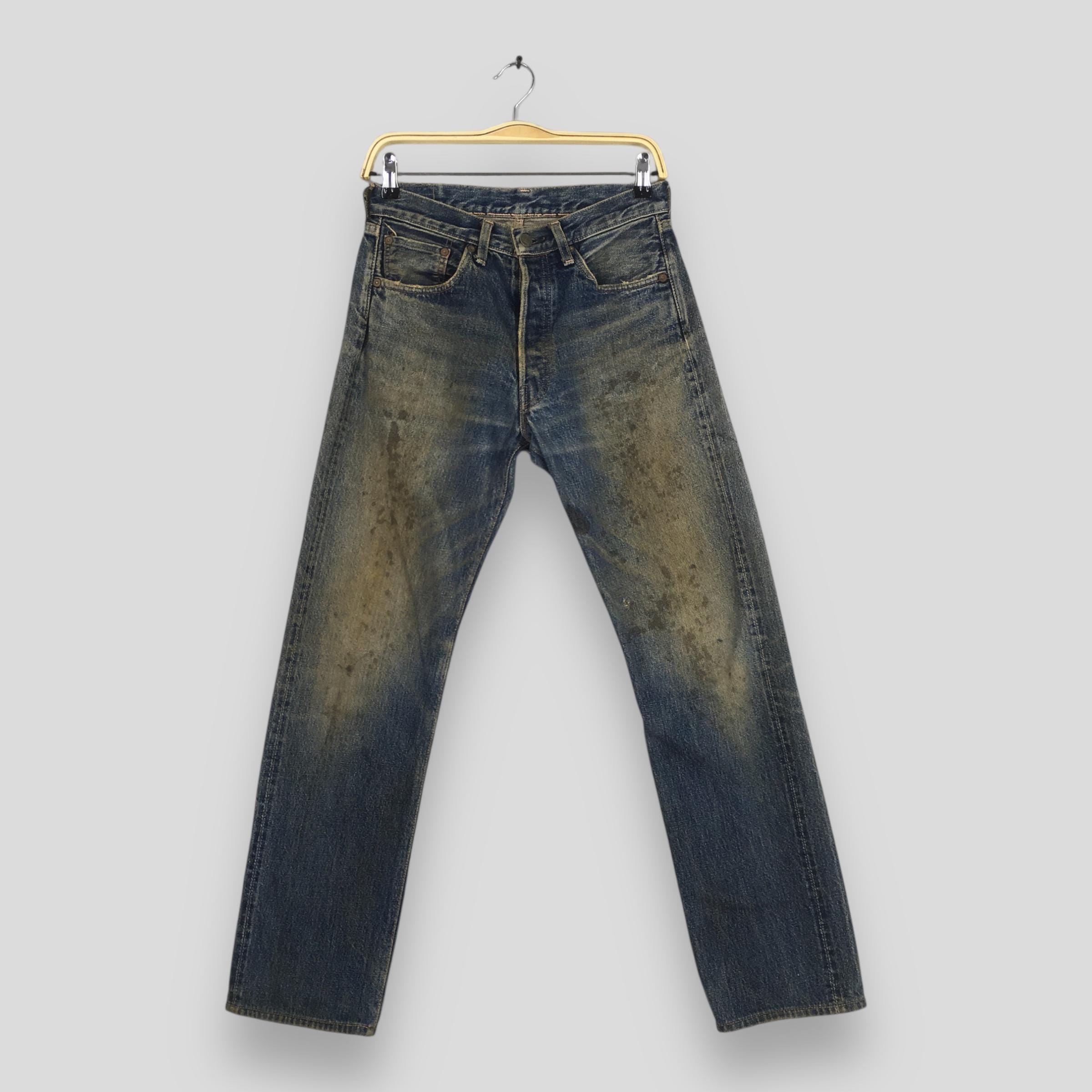 akiです。リーバイス　LVC Size 28x29 Vintage Levis 501XX Big E LVC Japan Distressed Denim
