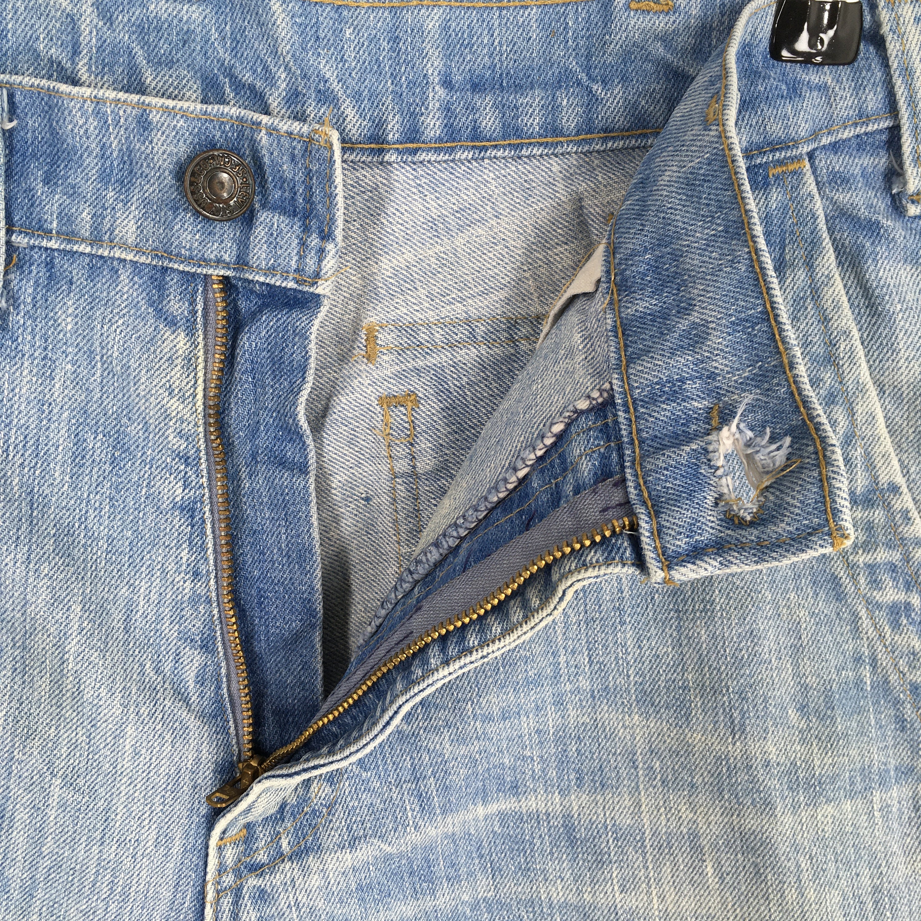 にこ80年代Lee40x34 Size 30x30 Vintage 80s Levi's 666 Zipper