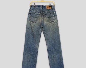 Size 29x27 Vintage Levi's 501XX Blue Stone Washed Jeans