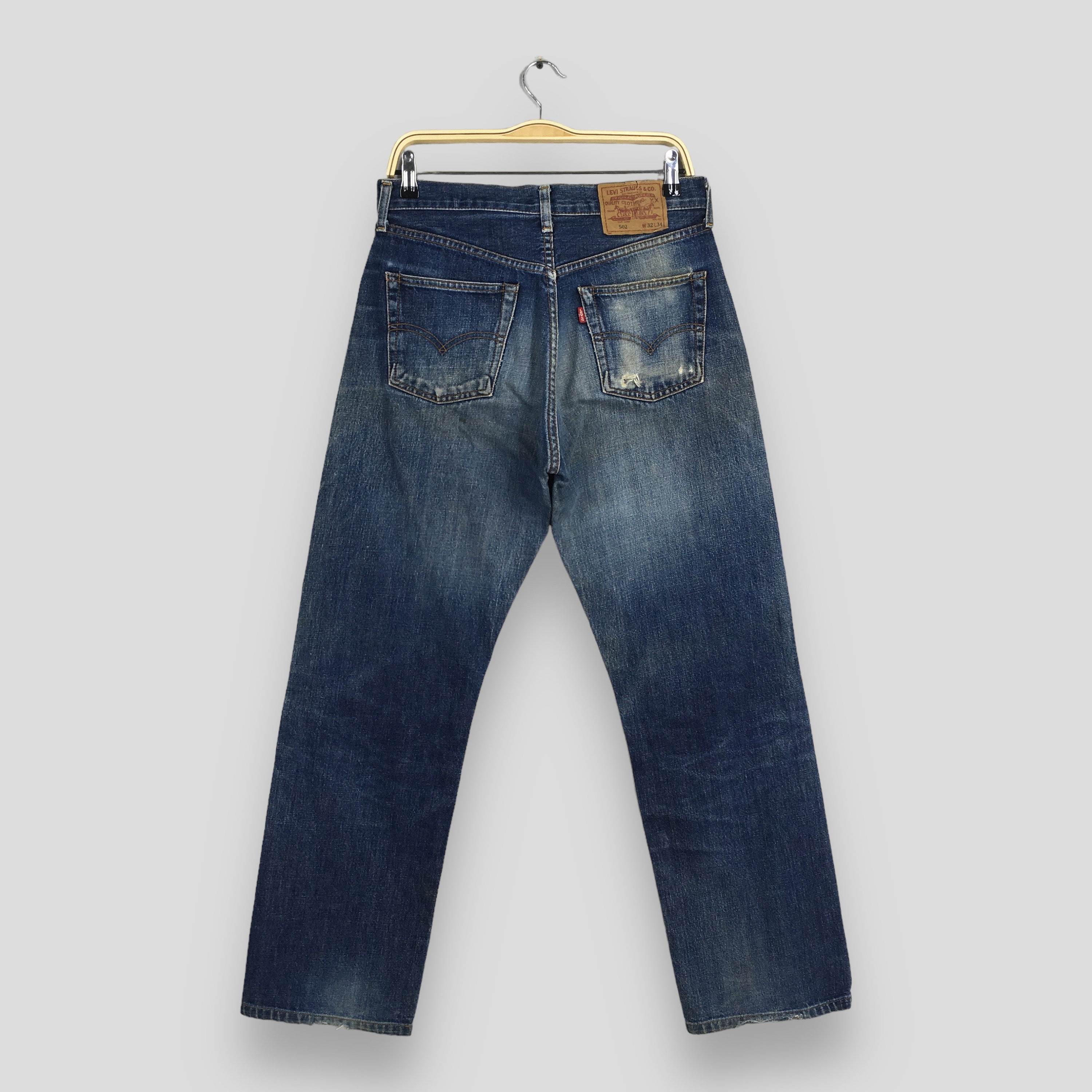 Size 31x28.5 Vintage 90s Levis 503B LVC Big E Japan Faded