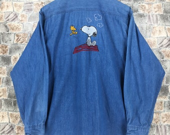 Snoopy Denim - Etsy