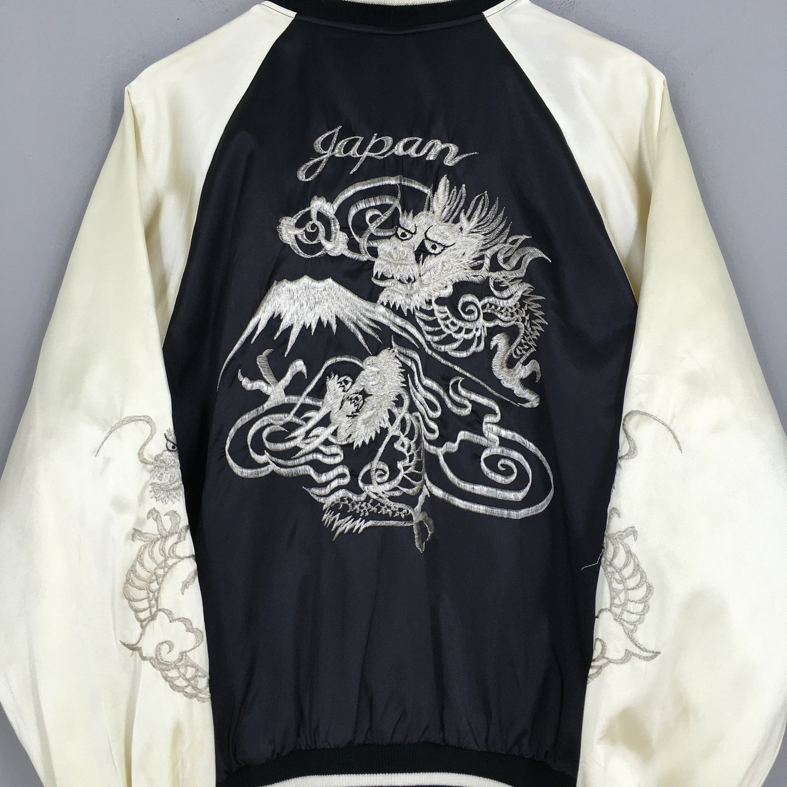 Vintage Sukajan Souvenir Dragon Satin Jacket Large Japan 1990s - Etsy UK