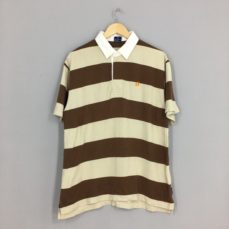 Vintage Hang Ten Striped Rugby Shirt Large Skateboarding - Etsy