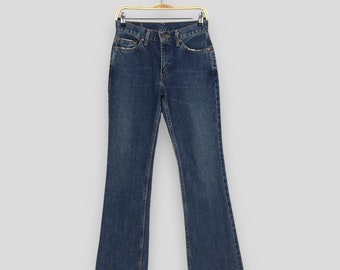 Size 26x30.5 Vintage 90's Levi's 517 Flared Bootcut Jeans Blue