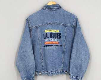 Vintage L.A. Blues Trucker Denim Jeans 