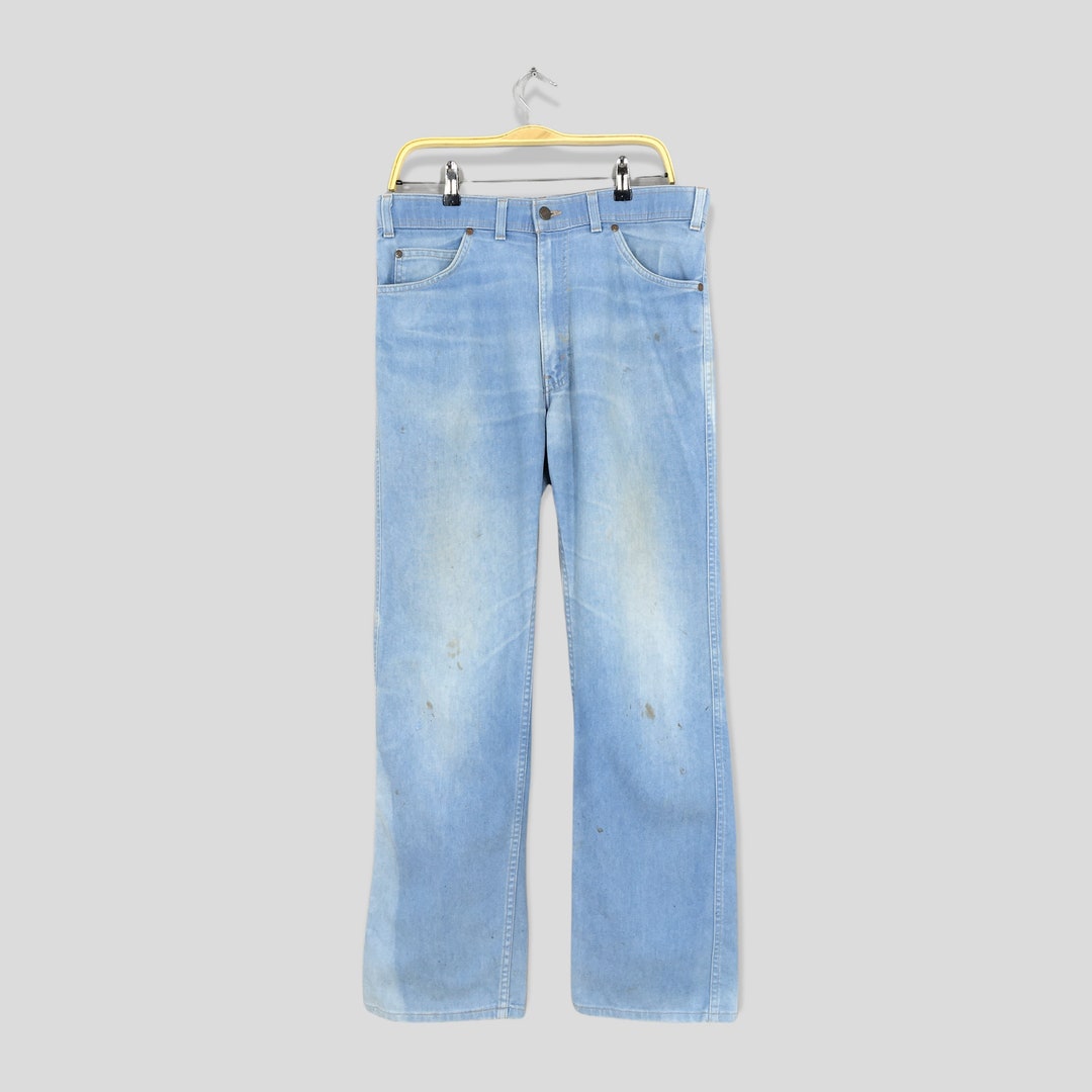 パンツ sundays best STONE WASHED BLUE DENIM 34 EDI16-Distressed-Stonewashed-