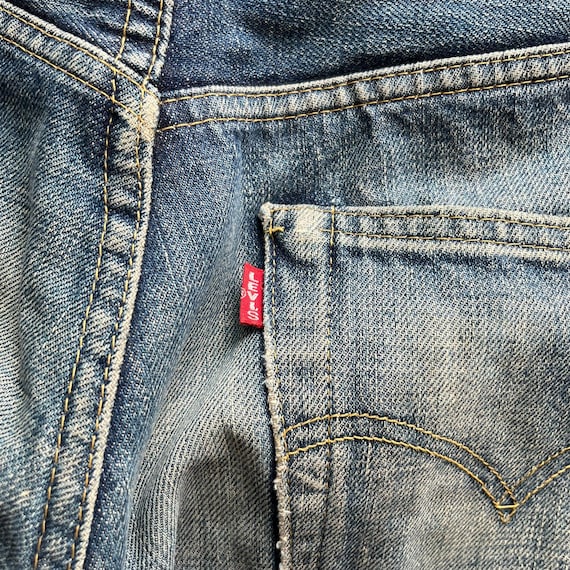 Size 29x29 Vintage 1990s Levi's 503B LVC Japan Big E … - Gem