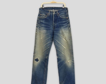 Vintage Levi's 501xx Big E Selvedge Jeans, Size 29, Distressed