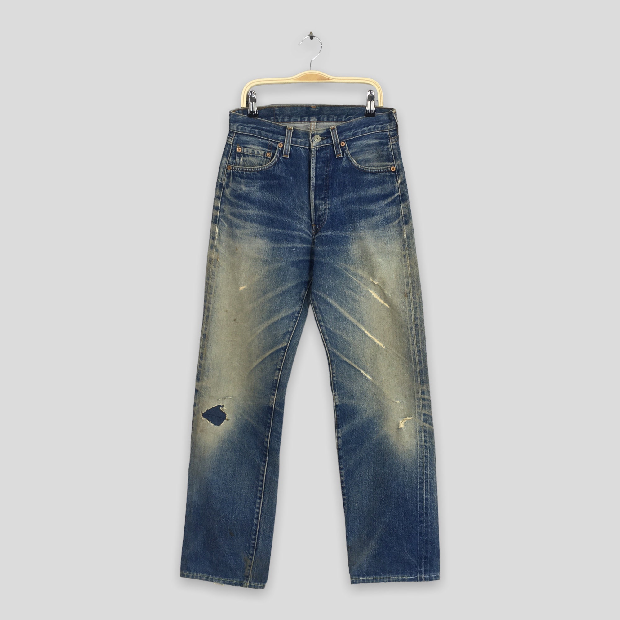 Size 27x30 Vintage 1990s Levi's 501 Selvedge Jeans Levi's